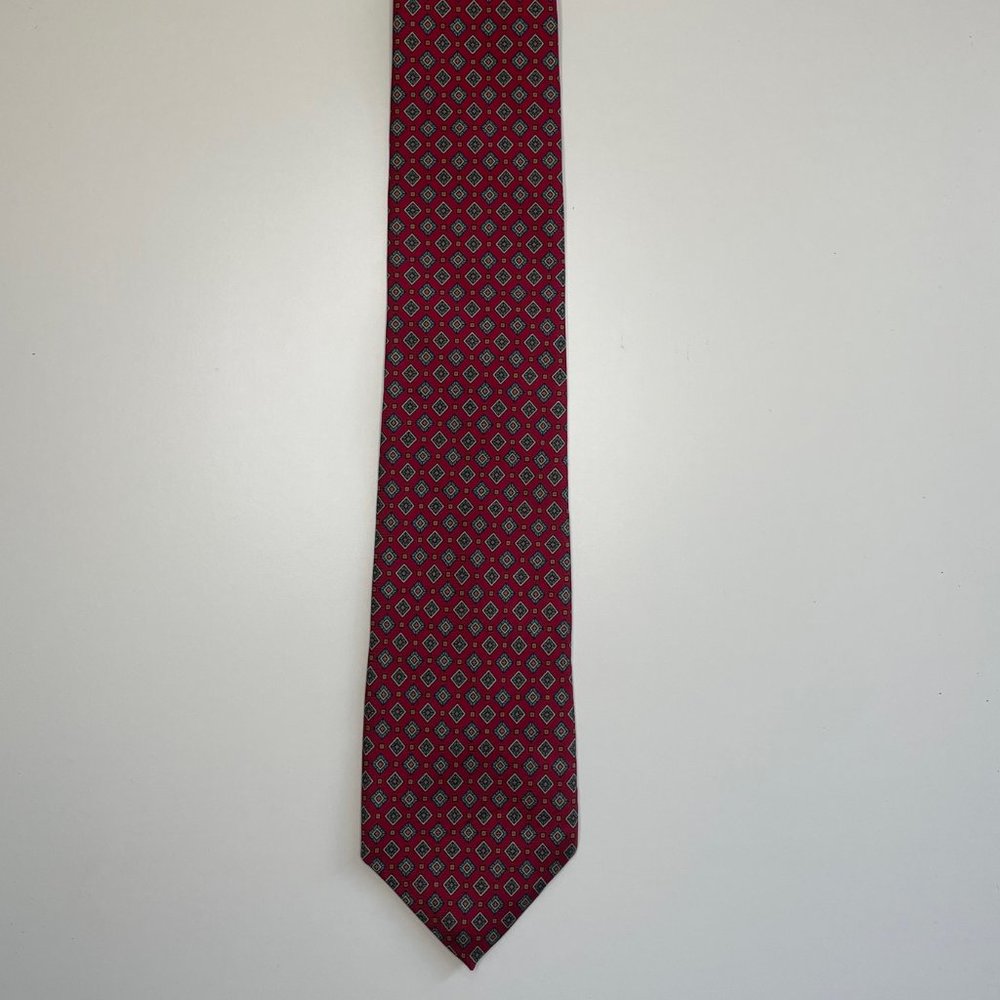 Vintage Angelo Correlli Necktie in Red